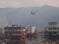 自衛隊による救出活動