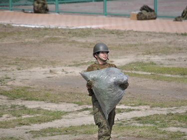 自衛隊災害派遣支援基地撤収