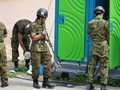 自衛隊災害派遣支援基地撤収
