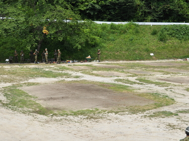 自衛隊災害派遣支援基地撤収