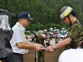 自衛隊派遣撤退感謝セレモニー