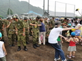 自衛隊派遣撤退感謝セレモニー