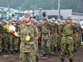 自衛隊派遣撤退感謝セレモニー