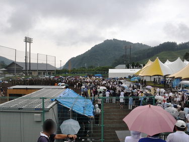 自衛隊派遣撤退感謝セレモニー