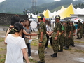 自衛隊派遣撤退感謝セレモニー
