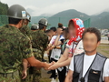 自衛隊派遣撤退感謝セレモニー