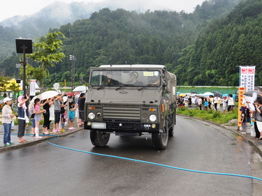 自衛隊派遣撤退感謝セレモニー