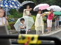 自衛隊派遣撤退感謝セレモニー（吉里吉里国道45号線）