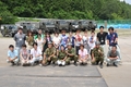 自衛隊災害派遣支援基地撤収の様子
