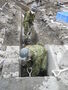 側溝整備作業の様子