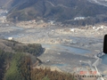 ＮＴＴ大槌電話局周辺(町方地区)の被災状況