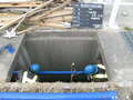 吉里吉里海岸付近水道管工事