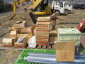 吉里吉里海岸付近のガレキ撤去