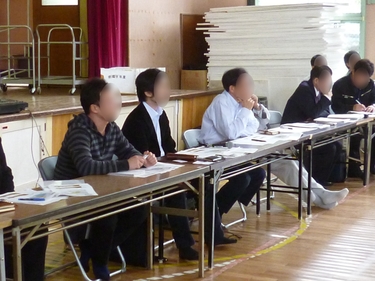 平成23年度第1回安渡地域復興協議会