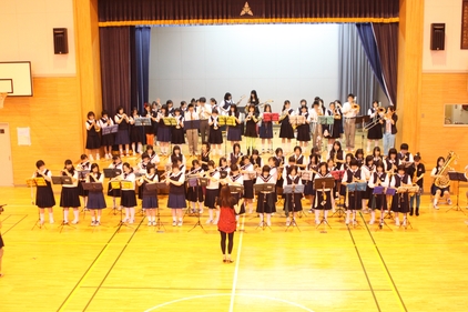 東京ブラススタイルによる「復興応援放課後プロジェクト」（吉里吉里中学校）