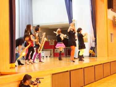東京ブラススタイルによる「復興応援放課後プロジェクト」（吉里吉里中学校）