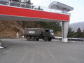 三陸園付近の自衛隊車両