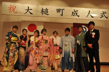 震災後初の成人式