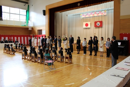 吉里吉里小学校入学式