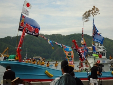 第一久美愛丸の進水式 祝賀会