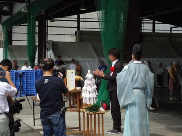 第一久美愛丸の進水式 祝賀会