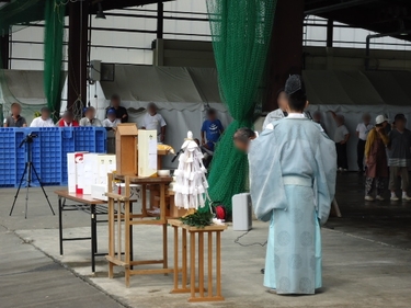 第一久美愛丸の進水式 祝賀会