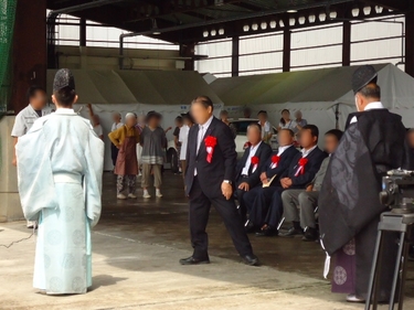 第一久美愛丸の進水式 祝賀会