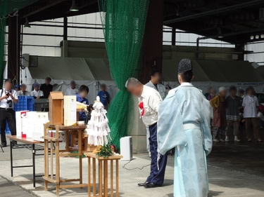 第一久美愛丸の進水式 祝賀会