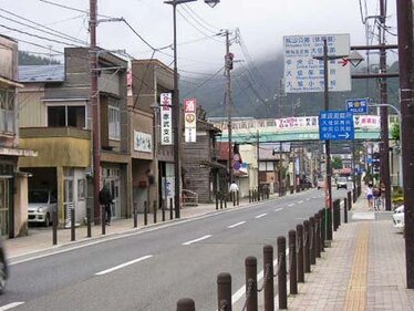 昔の大槌の町並み、風景