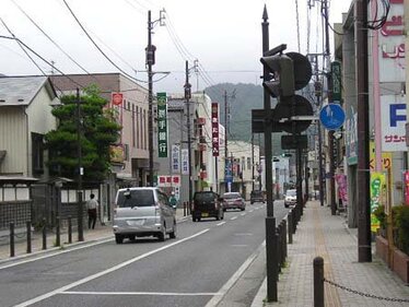 昔の大槌の町並み、風景