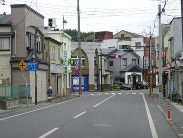 昔の大槌の町並み、風景