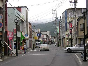 昔の大槌の町並み、風景