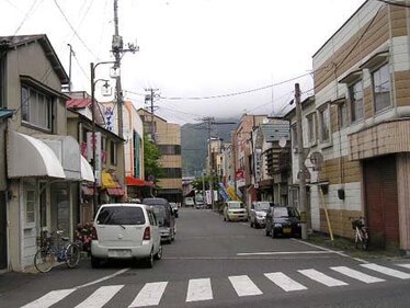 昔の大槌の町並み、風景