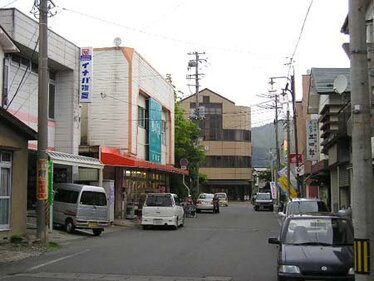 昔の大槌の町並み、風景