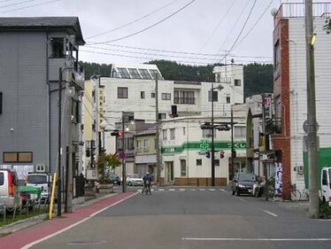 昔の大槌の町並み、風景