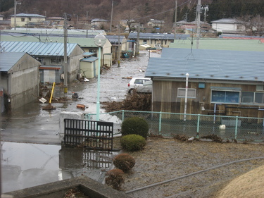 震災当日の大ヶ口