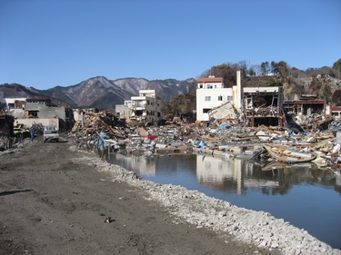 大槌町の震災後