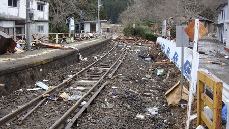 津波による被災の状況(直後)