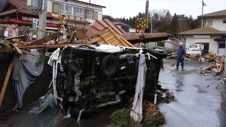 津波による被災の状況(直後)