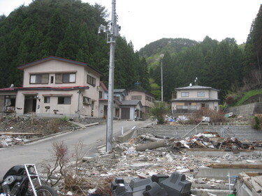 小枕地区に残っている家屋