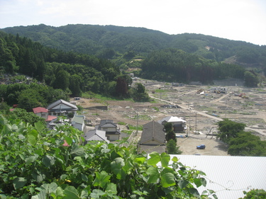 赤浜小学校裏山から撮影