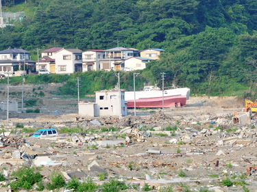 震災4か月後の状況