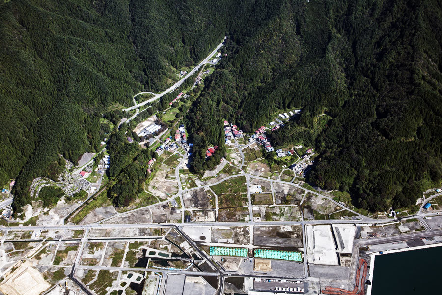 安渡航空写真① 2014_10_9 大槌町震災アーカイブ