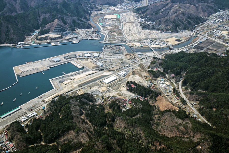 安渡航空写真① 2015_10_6 大槌町震災アーカイブ