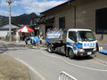 水道事業所応急給水活動　４次隊（寺野）