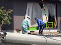 水道事業所応急給水活動　５次隊